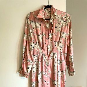 Zara Shirt Dress with slit sides